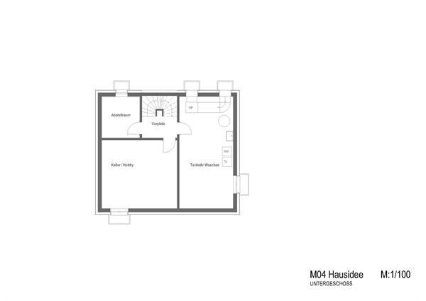 Einfamilienhaus M04 - Untergeschoss