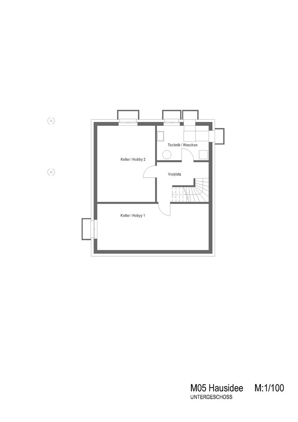 Einfamilienhaus M05 - Untergeschoss