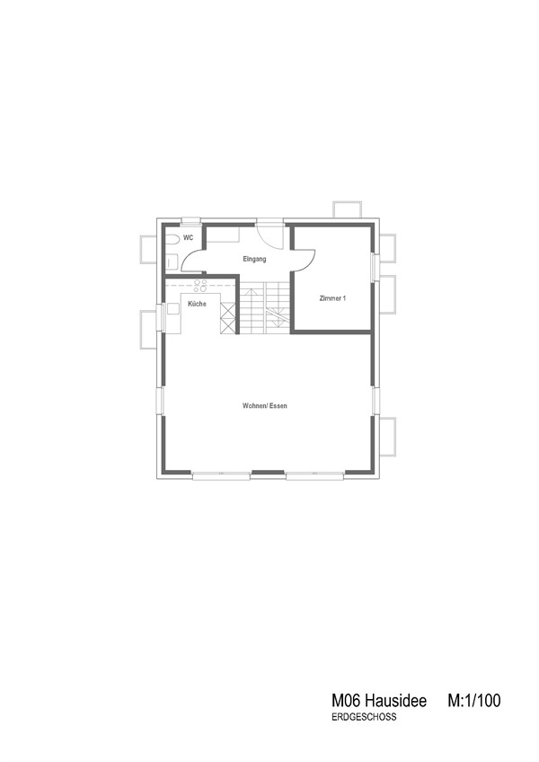 Einfamilienhaus M06 - Erdgeschoss