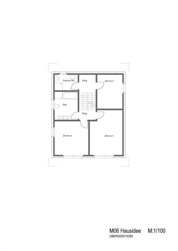 Einfamilienhaus M06 - Obergeschoss