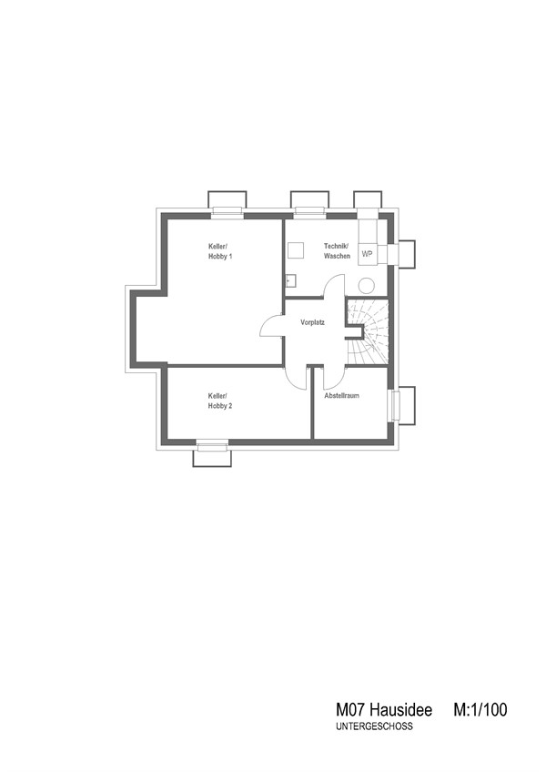 Einfamilienhaus M07 - Untergeschoss